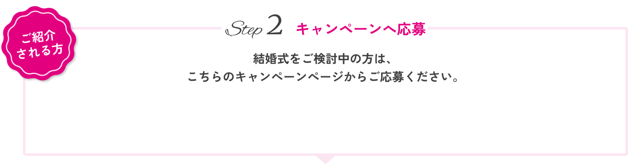 キャンペーンへ応募