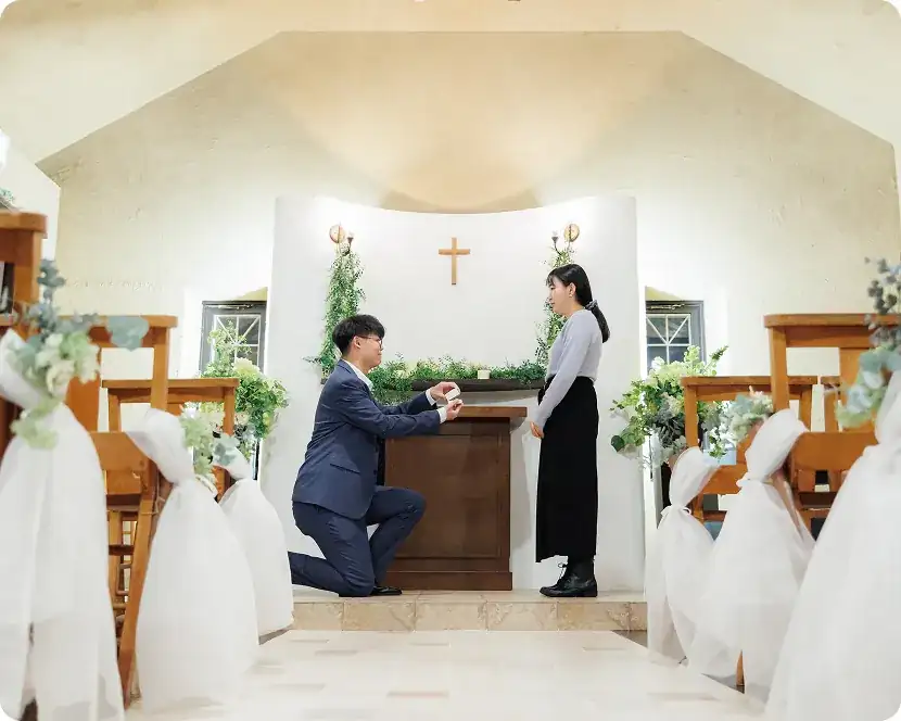 プロポーズ当日