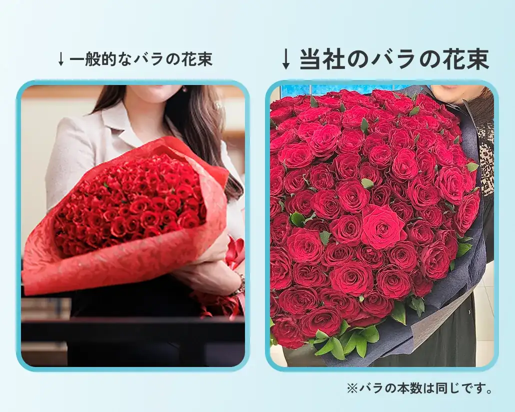 バラの花束