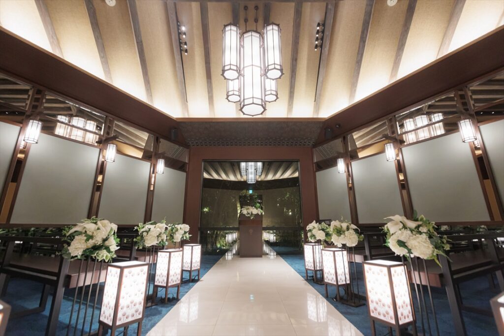 アカガネリゾート京都東山1925のチャペル