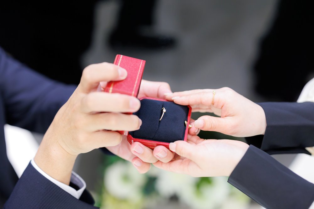 プロポーズの様子